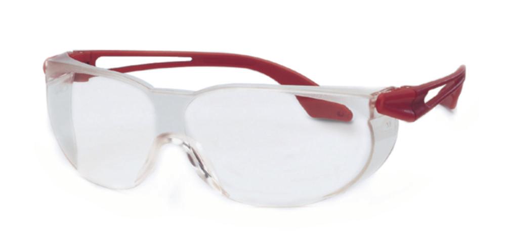 Uvex Safety Eyeshields Skylite 9174 Red Lens: Transparent, UV 2-1.2, Ultradura

