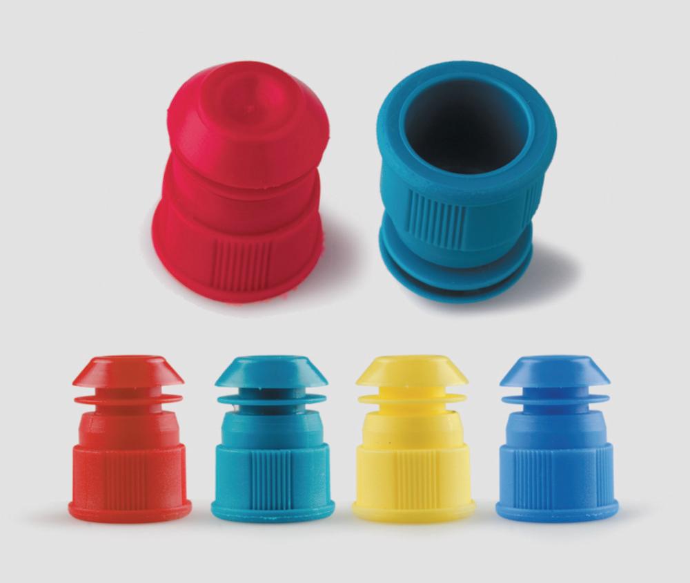 LLG Test Tube Stoppers Neutral for 15/16 mm Ø, Pack of 100
