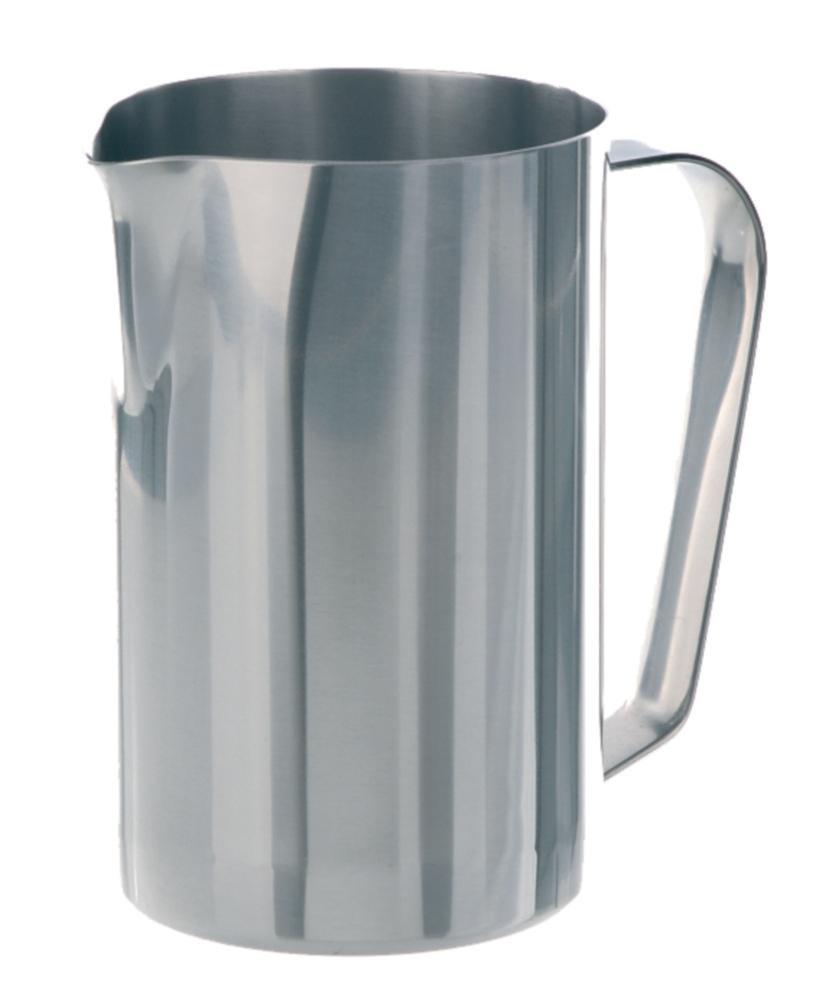 BOCHEM Measuring Beaker Cap 2 Litre, 18/10 Steel, Graduated