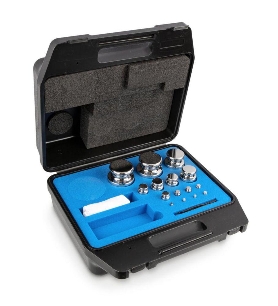 Kern E2 Weight Set 1g–2kg Stainless Steel in Plastic Case

