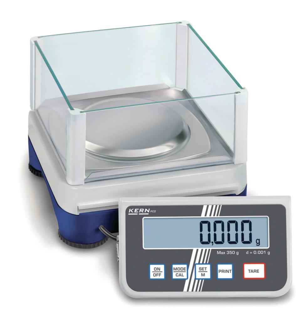 Kern Precision Balance PCD 300-2 – 350 g / 0.001 g, Ø 105 mm Weighing Plate

