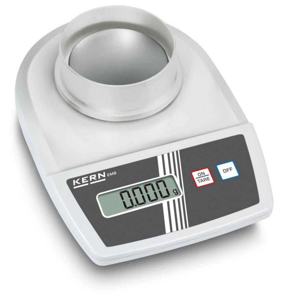 Compact balance EMB 100-3 100 g / 0.001 g, weighing plate 82 mm Ø