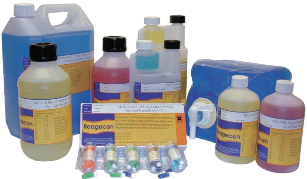 Reagecon Buffer Solutions pH 1000 20°C Blue 500 ml

