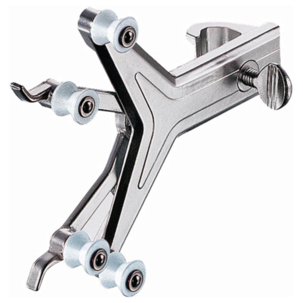Carl Friedrich Burette Clamp for 1 Burette Aluminium with Roller Holder