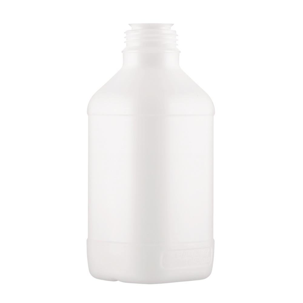 Kautex UN-Narrow Mouth Reagent Bottles 500 mL Natural HDPE Without Closure Pack of 120