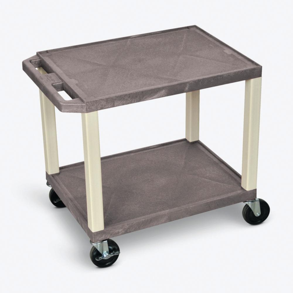 Langkavel Laboratory Trolley WTLK 34 Red, 3 Trays, 46x61x86cm