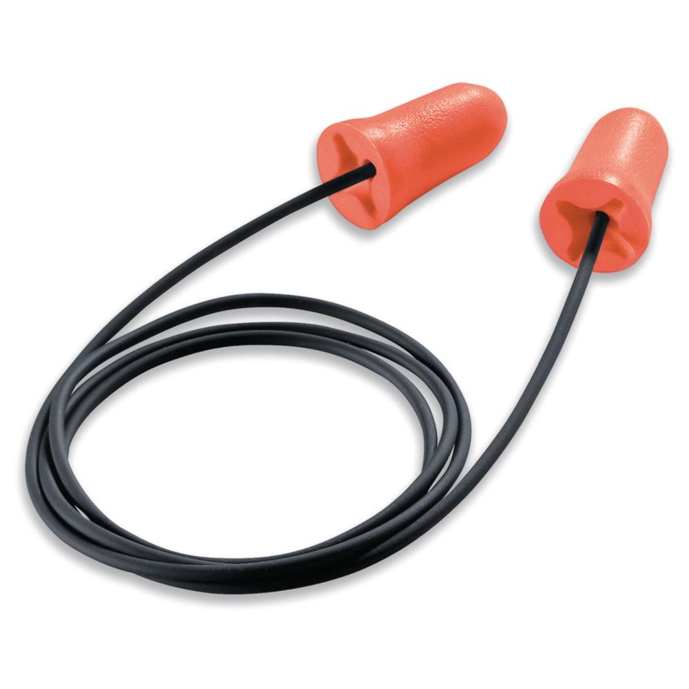 Uvex Earplugs Com4-Fit Model Magenta, SNR 33 dB(A), With Strap, Pack of 100

