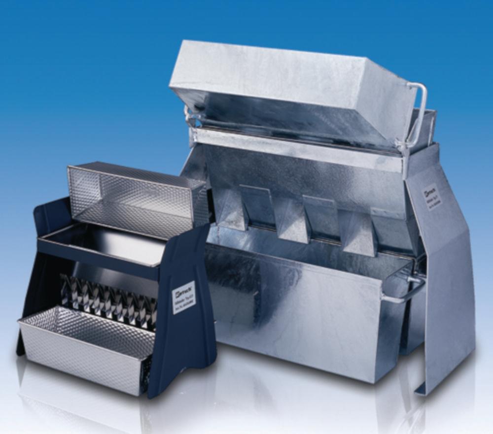Retsch Sample Splitter RT 6.5 with 12 Slots (6.3mm) incl. 3 Receptacles (1.5L)

