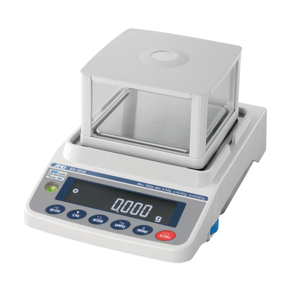 A&D Apollo Precision Balance GX-203A-EC 220g x 0.001g, Calibrateable