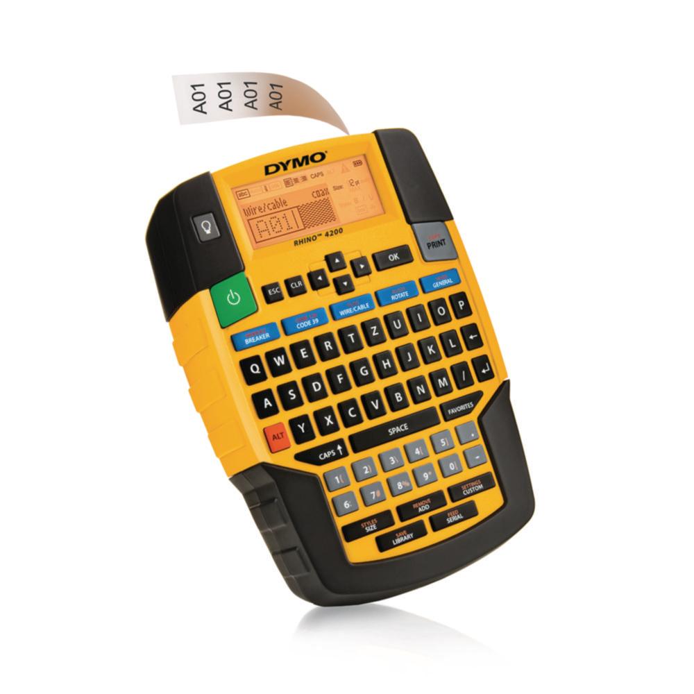 Dymo Rhino 4200 Industrial Labeler with QWERTZ Keyboard

