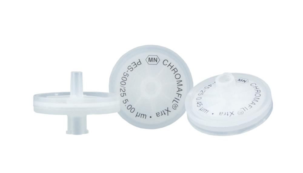 Macherey-Nagel Chromafil Xtra Disposable Filter PES 500/25 Polyester Sulfone 5.0µm 25mm Colourless PP Case Labelled (Pack of 400)

