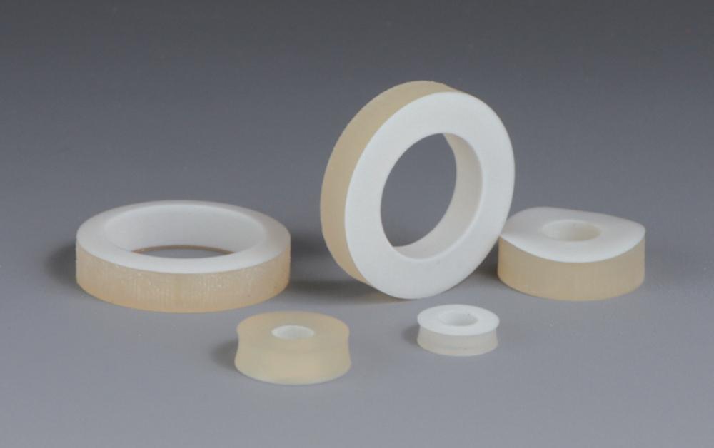 Bohlender Gasket and Washer for GL 18 Dia. 16mm x Dia. 6mm, Silicone-PTFE