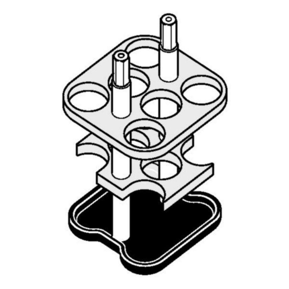 Eppendorf Adapter for 90 mL Square Buckets, 6 x 15 mL Tubes, Pack of 2

