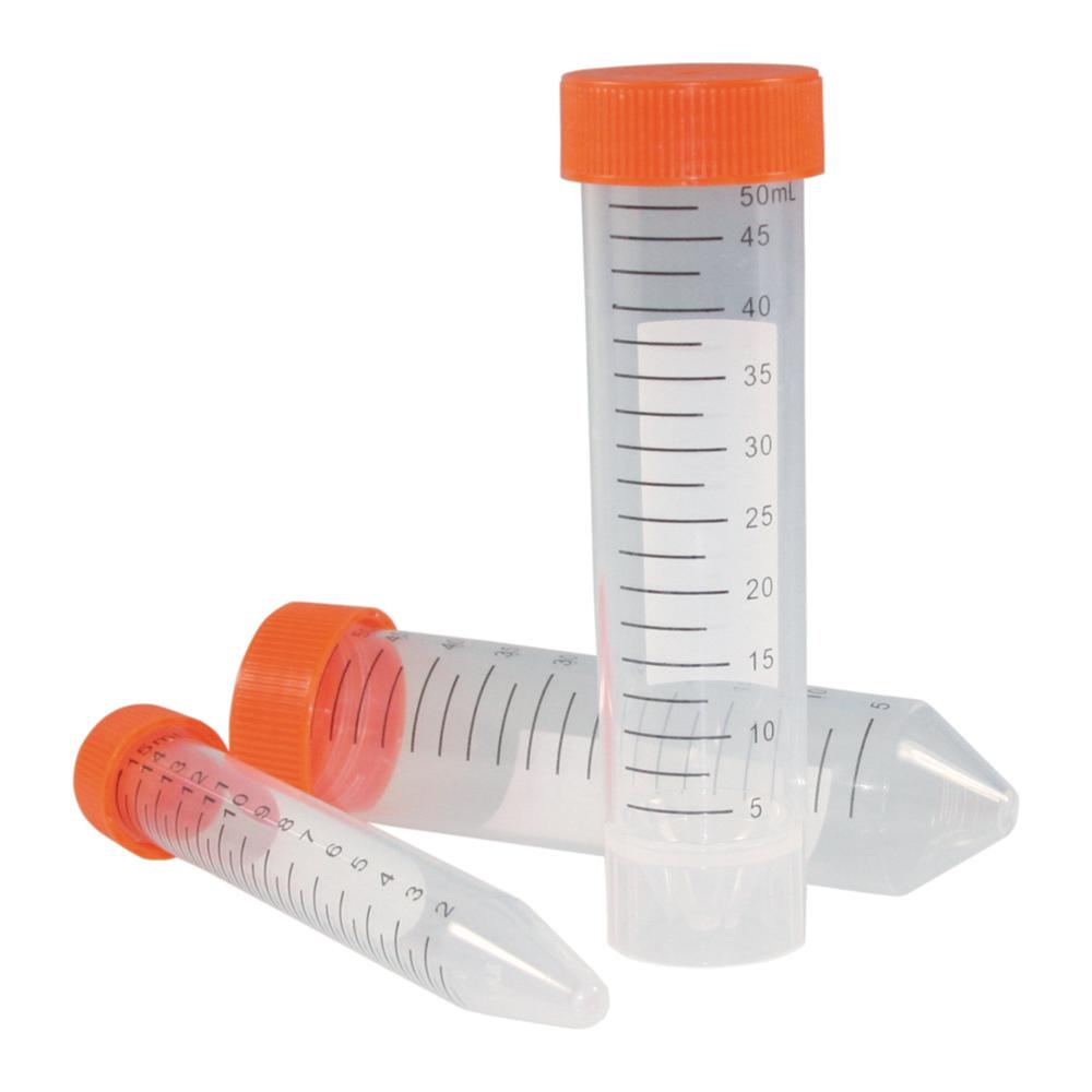 LLG Centrifuge Tubes Economy 15 mL PP Conical, Sterile, in Bag of 25, Pack of 500
