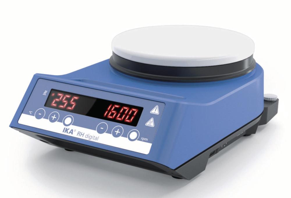 IKA Magnetic Stirrer RH Digital-White S 3 with Heating, with CH Plug (with Enamelled Plate)