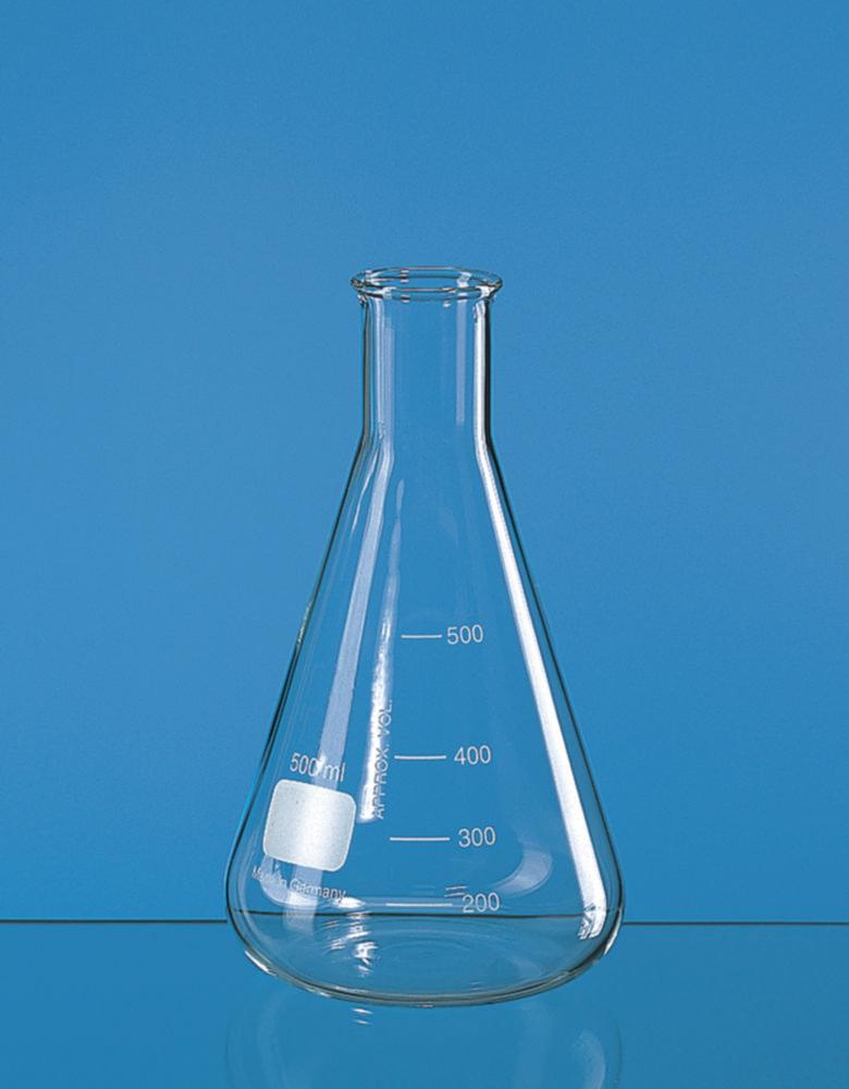 BRAND Erlenmeyer Flask 1000mL Narrow Neck Borosilicate Glass

