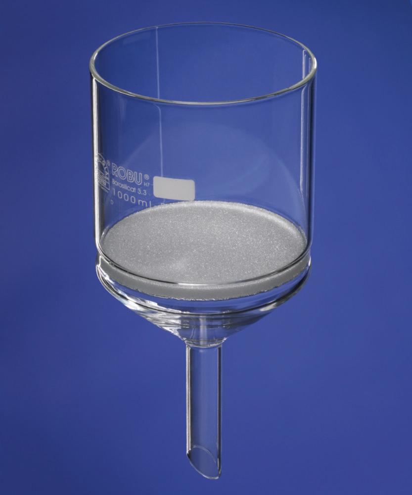 Filter funnels 50ml posority F, 36mmØ, 10mm stem Ø