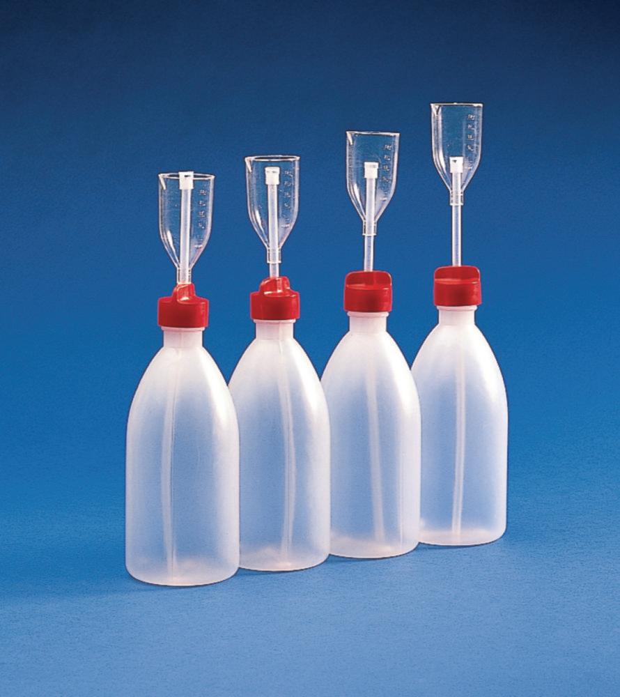 Kartell Adjustable Volume Dispenser Bottle 500 mL PE with Dosing Jar 25 mL PMP
