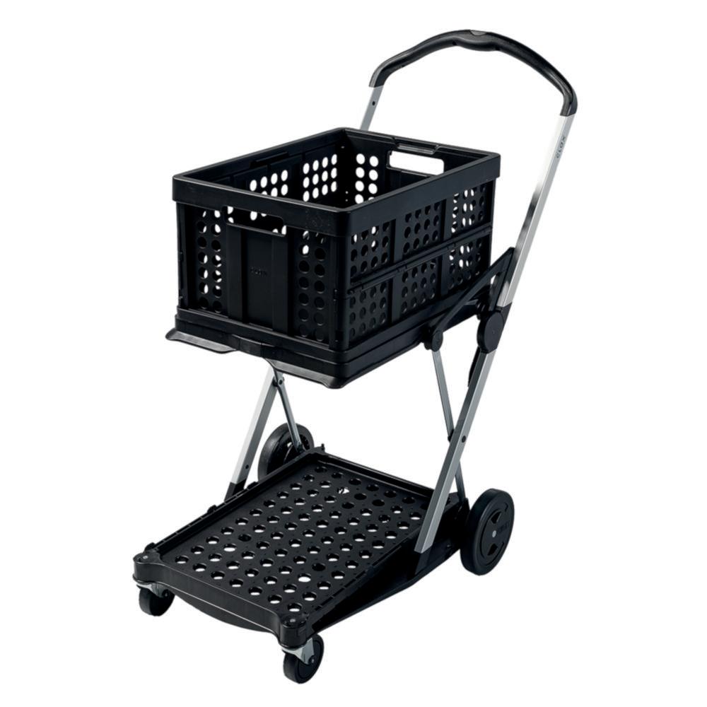 Rauschenberger Laboratory Trolley Clax with Folding Box 46L Black Edition

