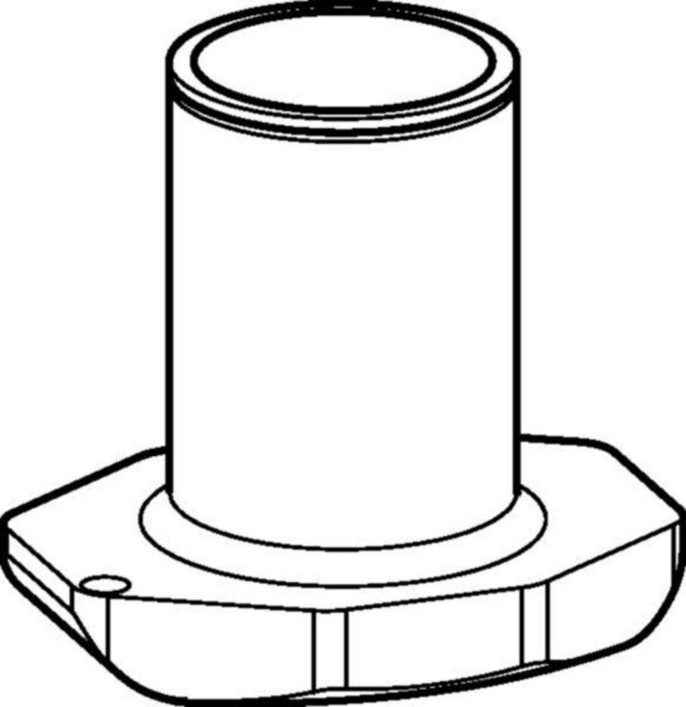 Eppendorf Adapter for 1 Bottle 250 mL Conical for Rotor S-4xUniversal-Large Set of 2 Pieces

