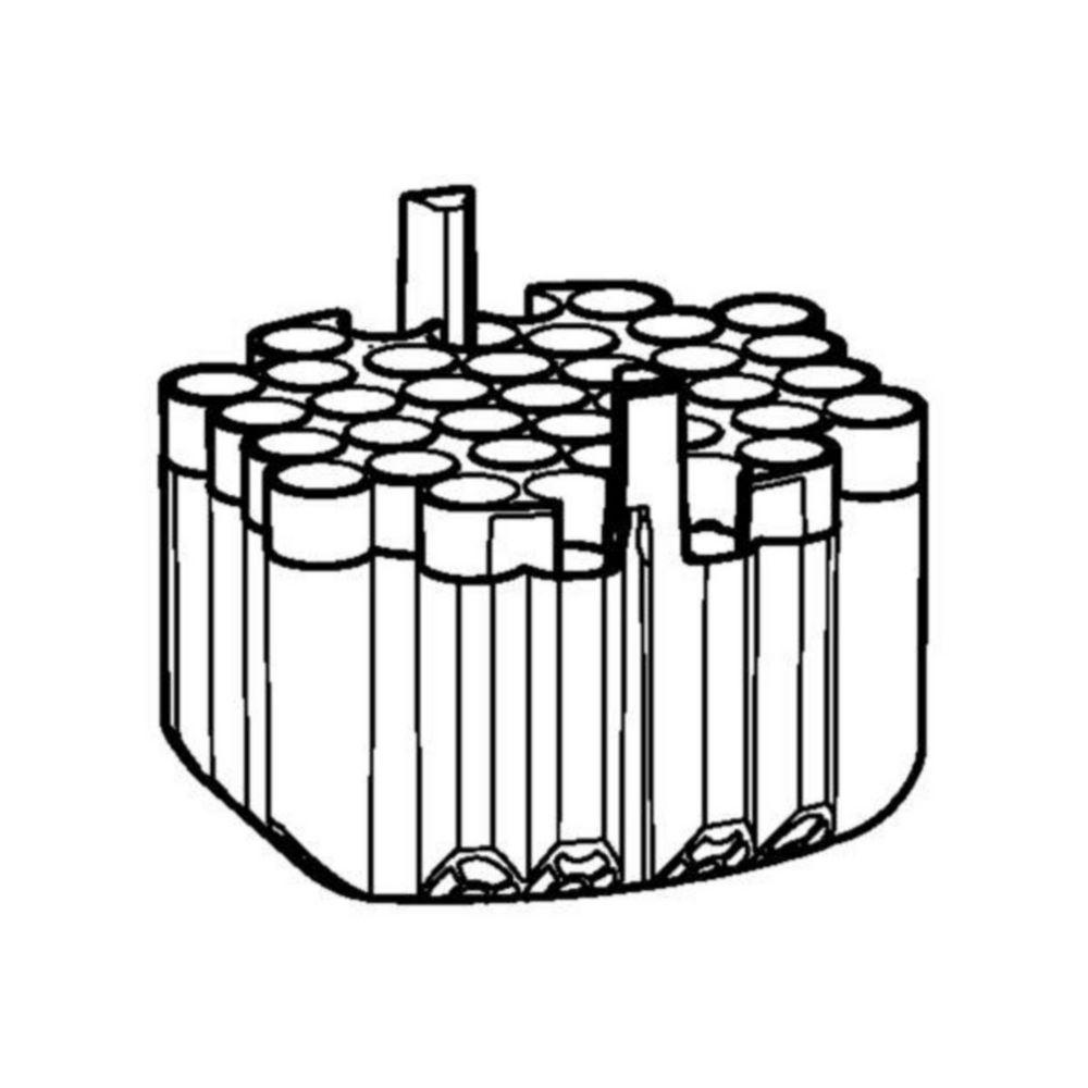 Eppendorf Adapter for 37 Vessels 5.5–12 mL for Rotor S-4xUniversal-Large Set of 2 Pieces

