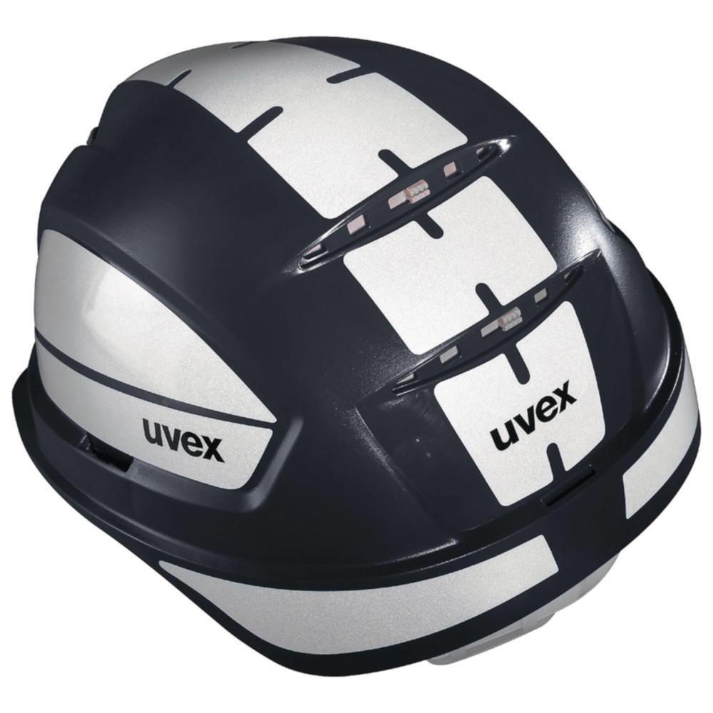 Uvex Protection Helmet Pheos B-WR Black with Vents Reflex Set
