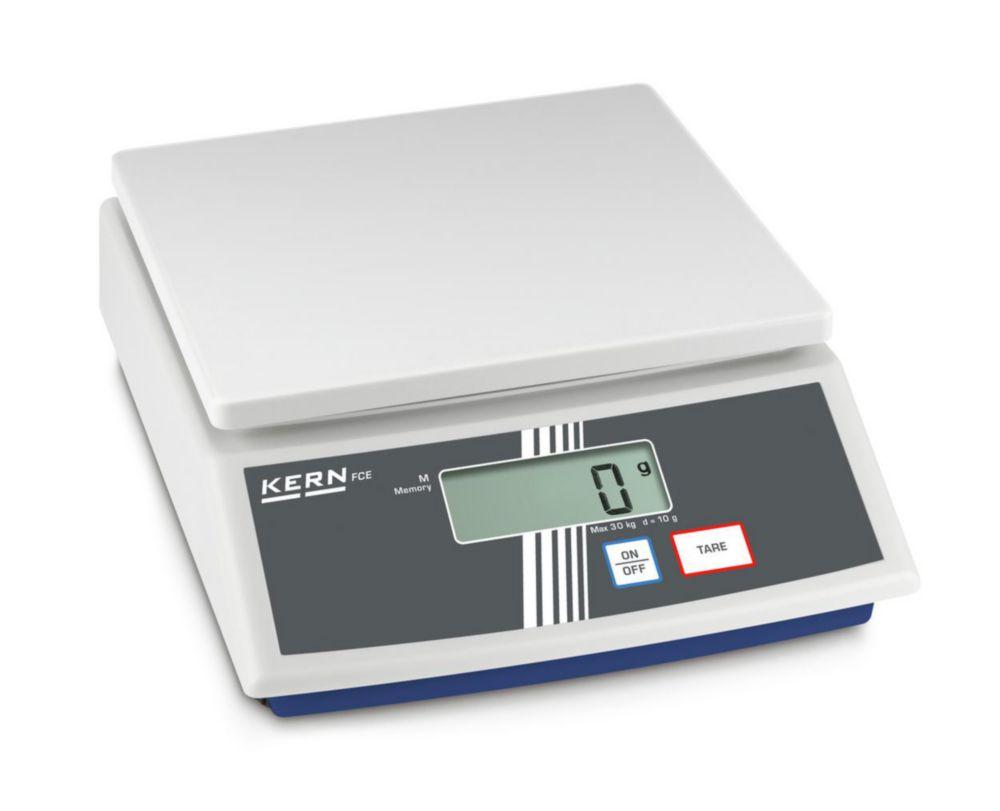 Kern Bench Scale FCE 15K5N 15 kg / 5 g Weighing Plate 252 x 228 mm

