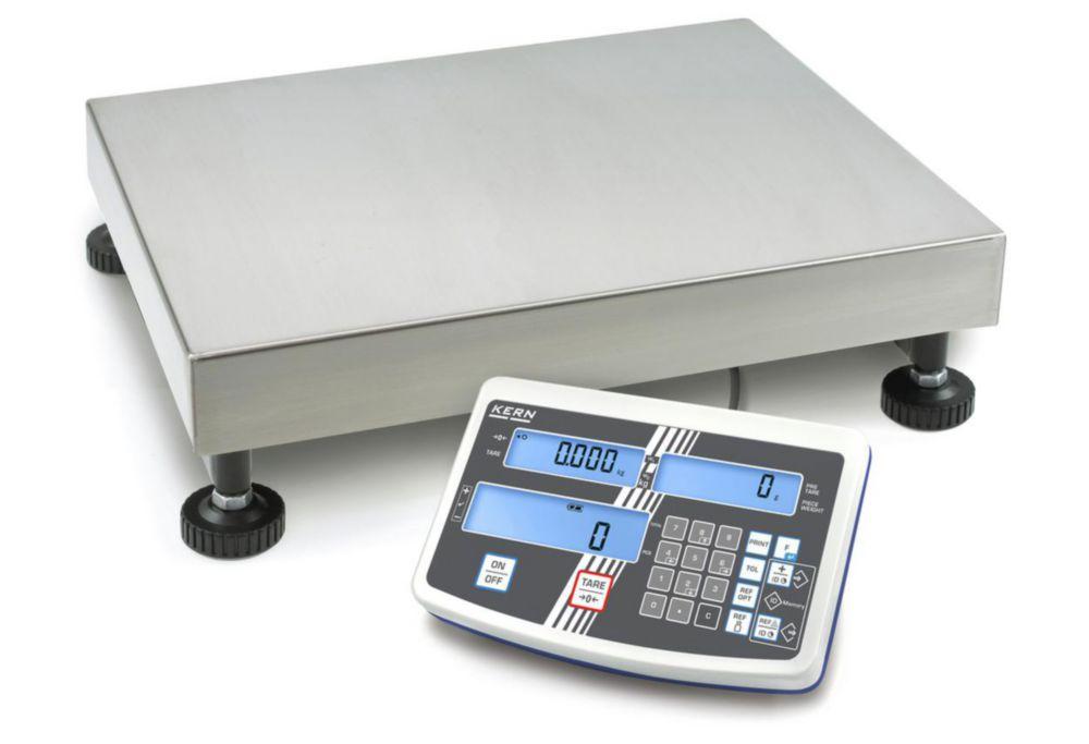 Kern Counting Scale IFS 60K0.5DL 30/60 kg / 0.5/1.0 g, Dual Range, Weighing Plate 500×400×137 mm