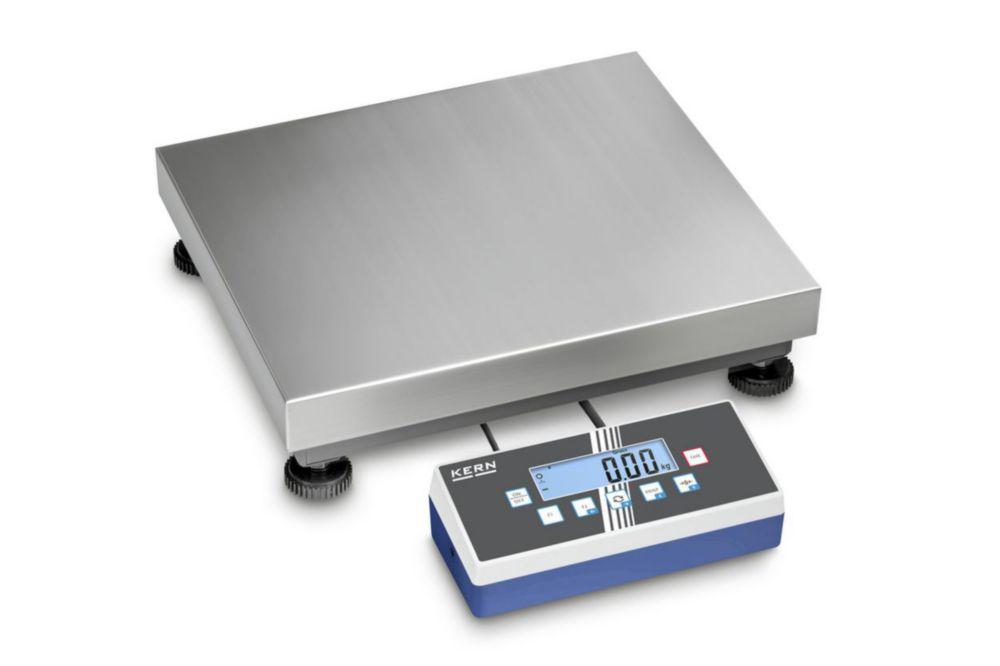 Kern Platform Scale IOC 30k 3M Weighing Range 15/30kg 400x300mm Calibratable Stainless Steel