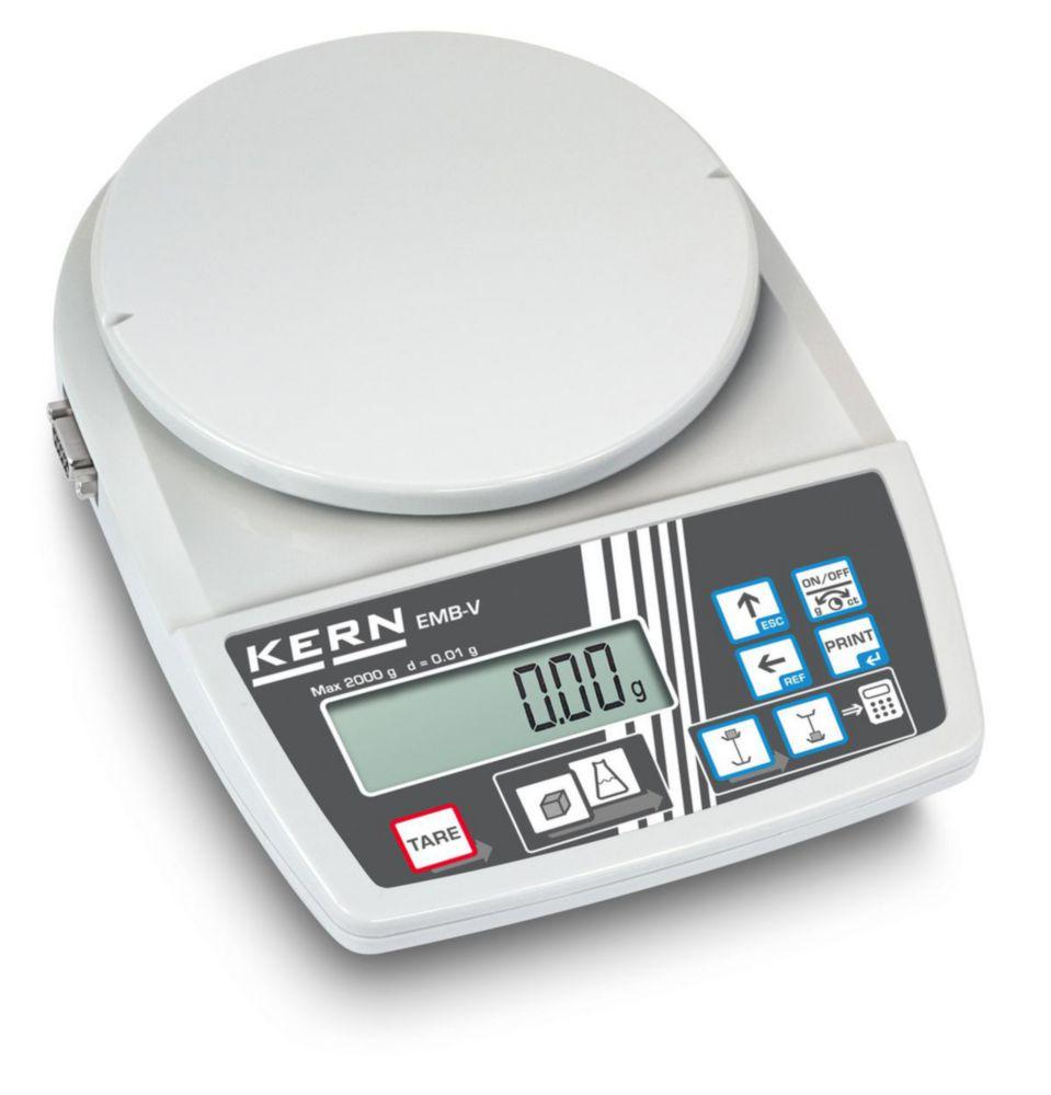 Kern School Balance EMB 2000-2V 2000 g 0.01 g Weighing Plate Dia 150 mm

