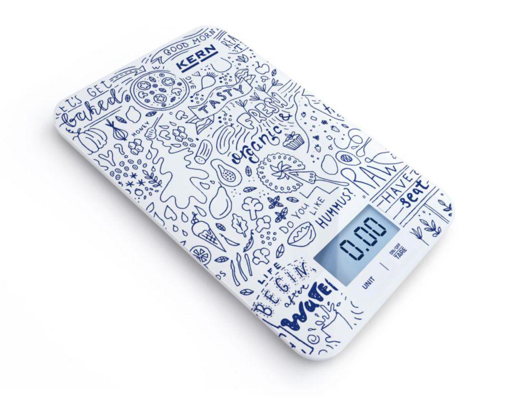 Kern Design Kitchen Scales FGE Weighing Capacity 5 kg / Readability 1 g, Pack of 5
