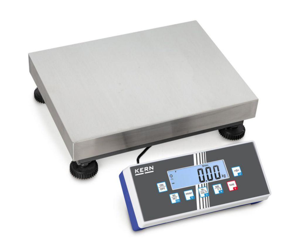 Kern Platform Scale IOC 10K-3M – 6 | 15 kg, Calibratable, Stainless Steel, 300×240 mm