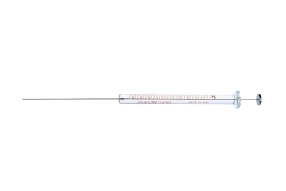 Hamilton Mikroliter Syringe, Cemented-in Needle Type 710 NR, Cap 100 µL