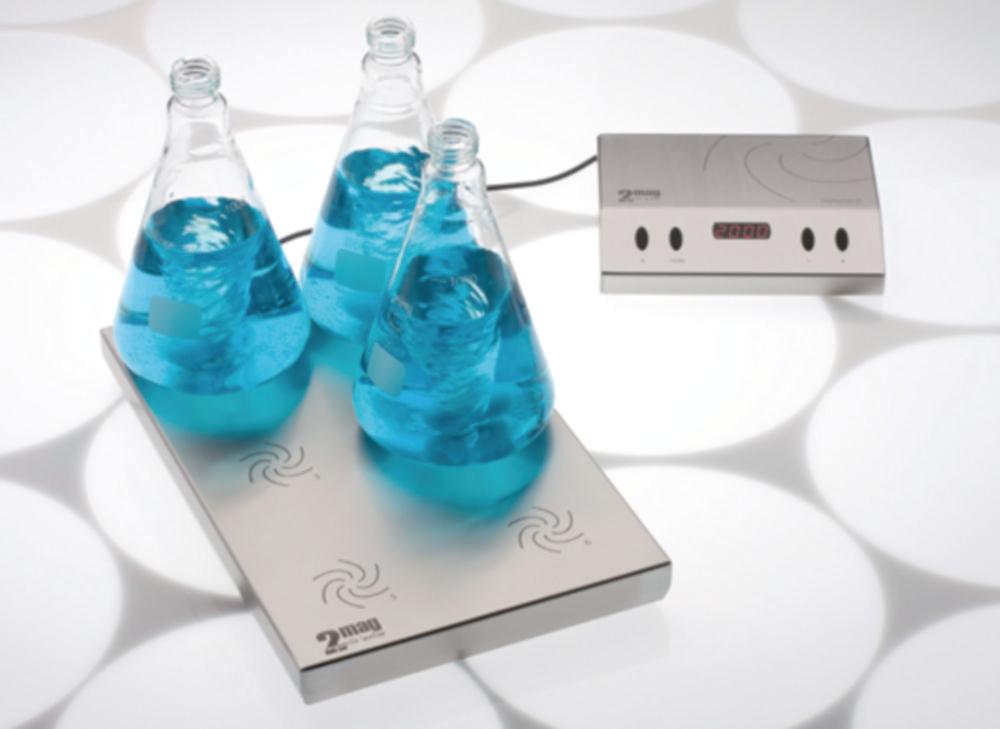 2mag Magnetic Stirring System MIXdrive 6 External Control – Please Order Control Unit Separately