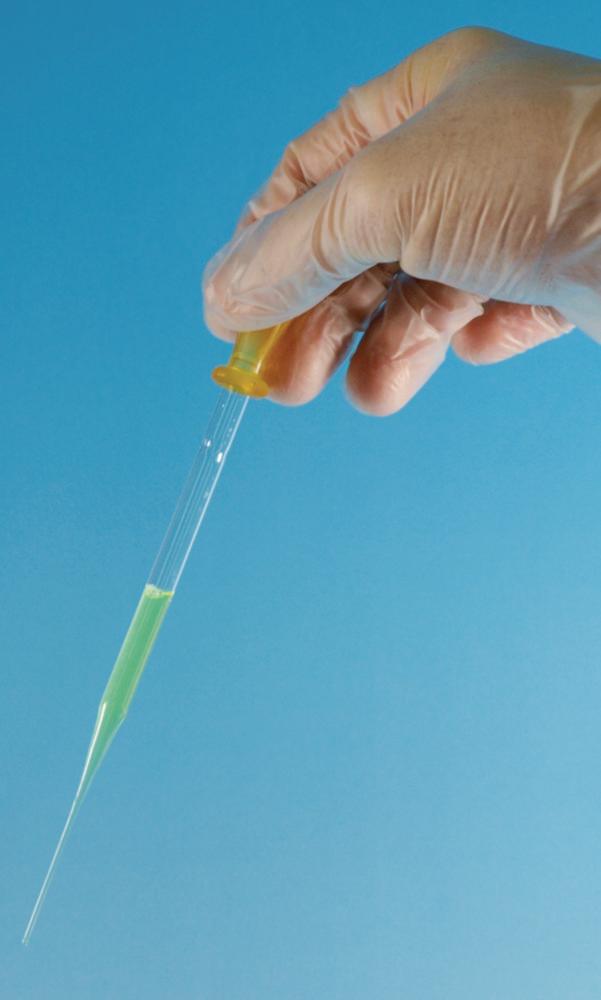 LLG Pasteur Pipets Glass Cap 2 mL, Length 150 mm, Pack of 4 x 250