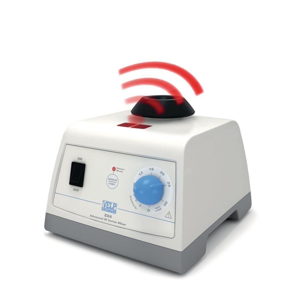 Velp Test Tube Shaker ZX4 with Infrared Sensor, 0 to 3000 RPM, 100-240V, 50-60Hz