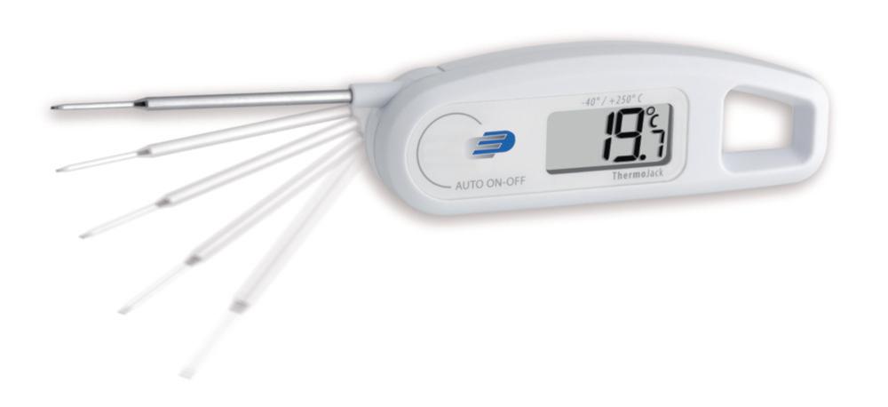 Dostmann Electronic ThermoJack Waterproof Folding Probe Thermometer (-40 to +250°C, 60mm Probe, IP65)