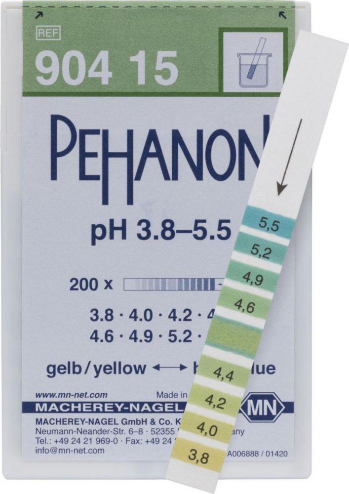 Macherey-Nagel-Nagel Pehanon Indicator Paper 38-55 - Pack of 200 Strips