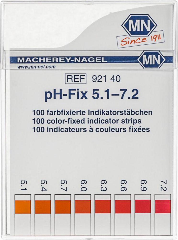 Macherey-Nagel-Nagel pH-Fix Indicator Strips (pH 5.1-7.2) – Pack of 100
