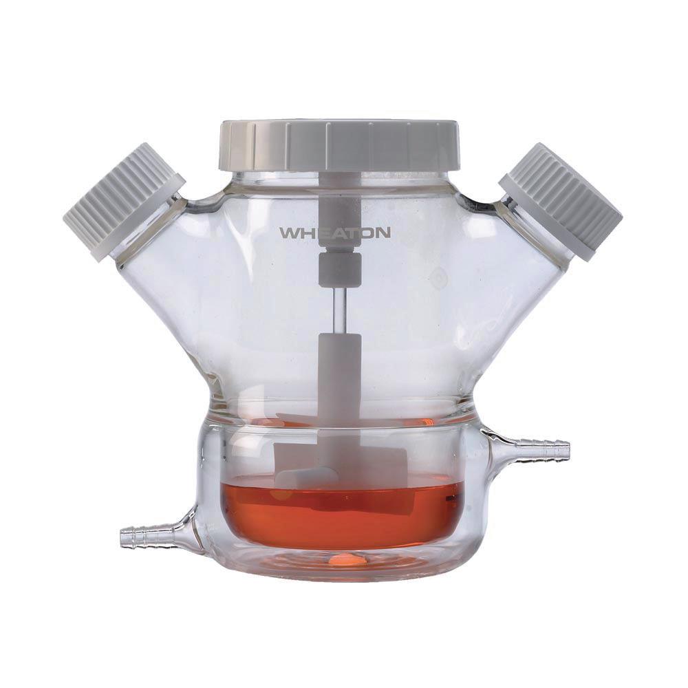 DWK Spinner Flasks Celstir Jacketed, Complete 500 mL (356952)

