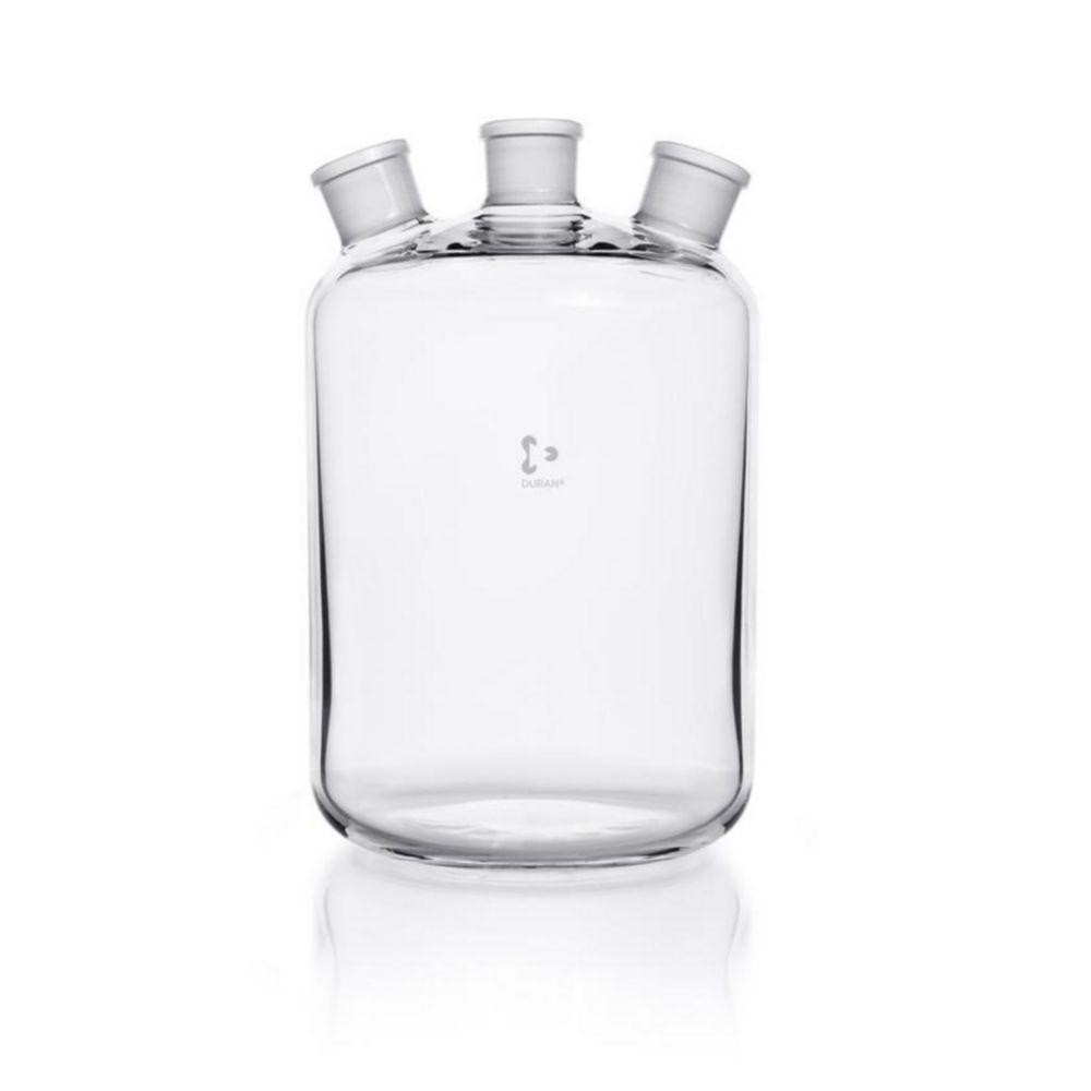 DWK Woulff Bottle 5000 ml, DURAN, with Neck 3xNS34/35