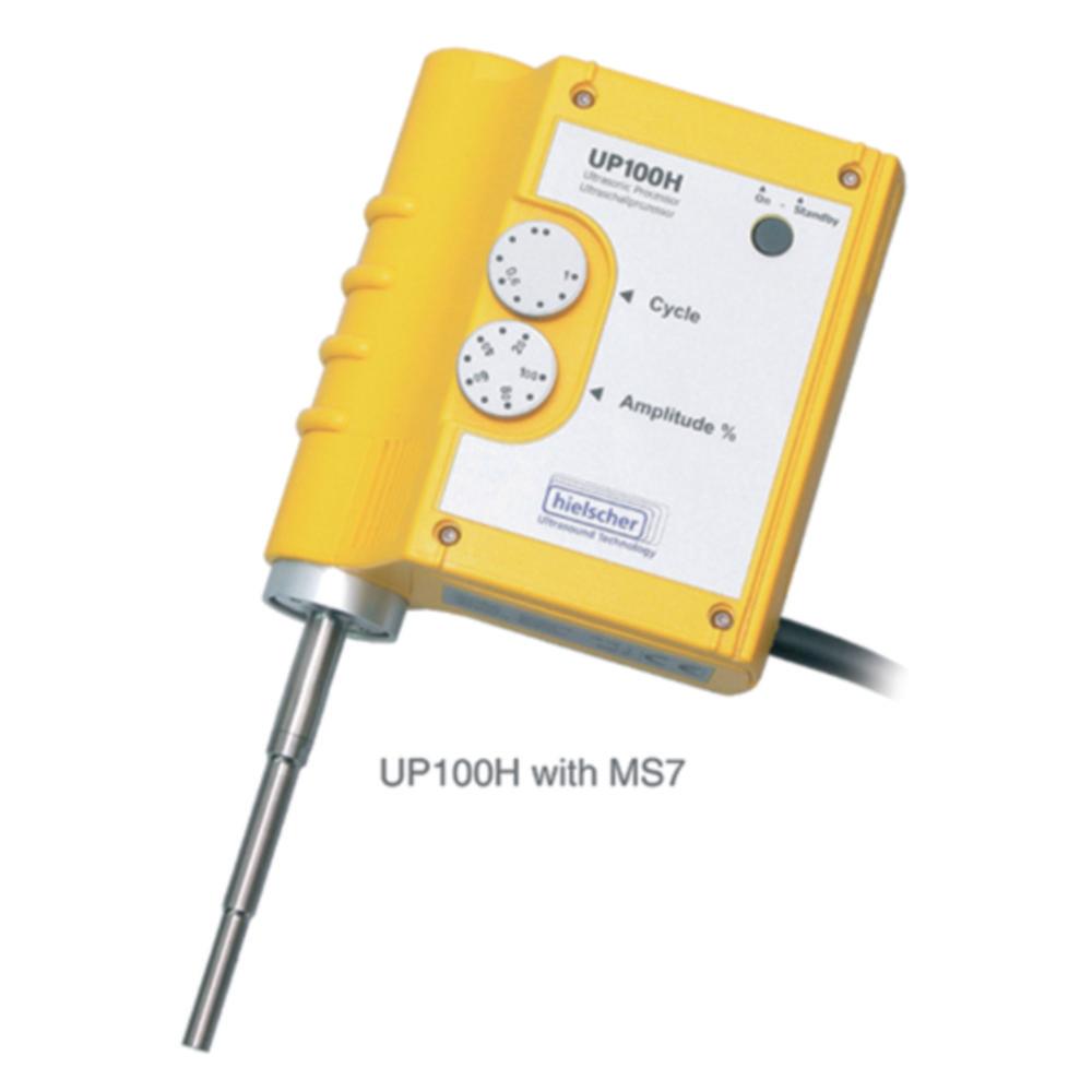 Hielscher Ultrasonics Ultrasonic Processor UP100H Portable, Also Mountable on Support, 100 Watt, Frequency 30kHz

