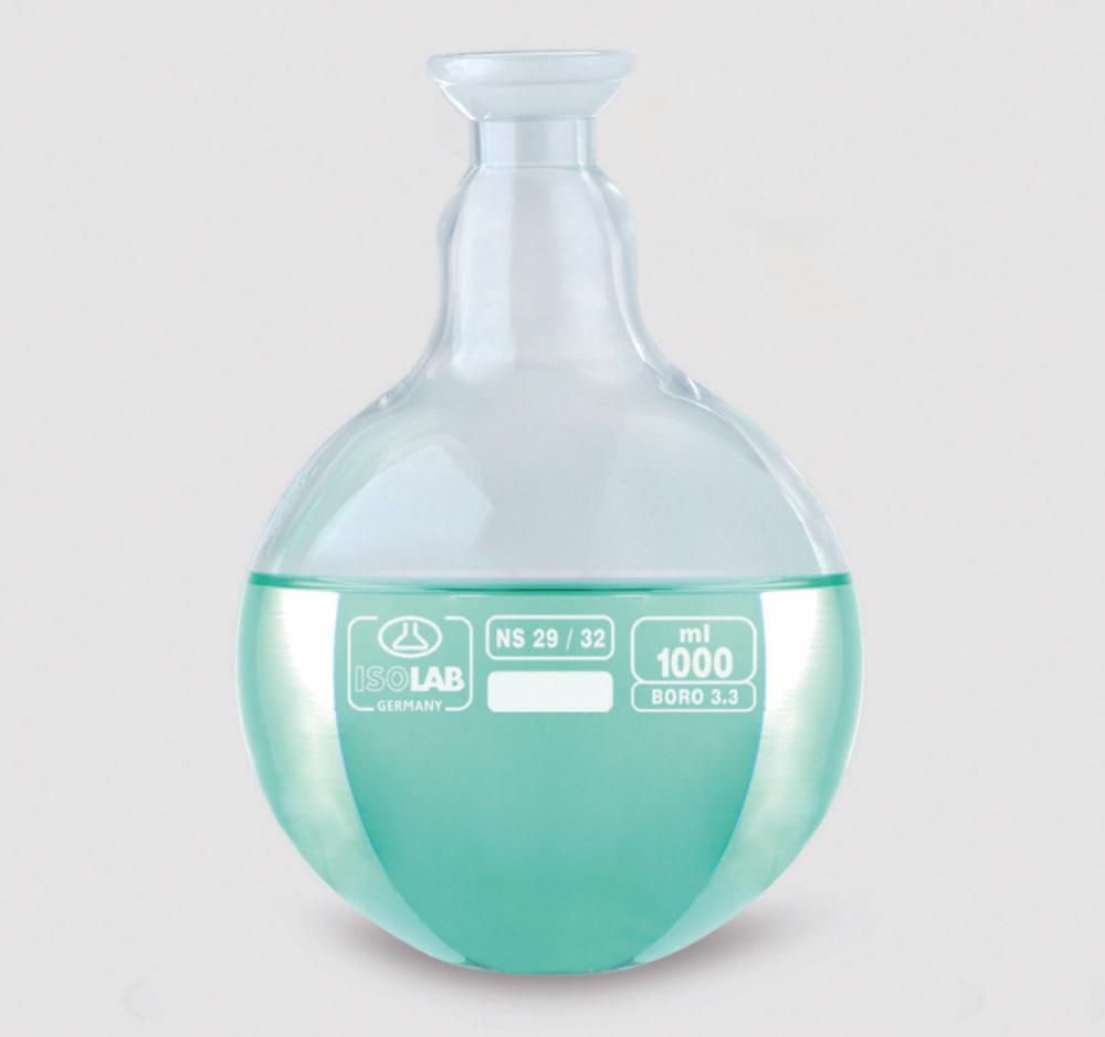 ISOLAB Receiving Flasks 1000 mL Socket KS 35/20