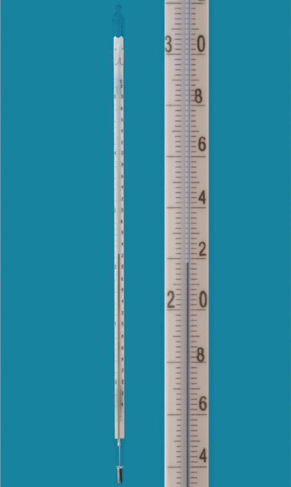 Amarell Laboratory Thermometer 0...+100:0.1°C 550 mm, Red Special Filling