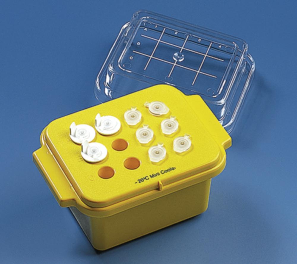 BRAND Mini Cooler for 12 x 0.5 - 2 mL Tubes, PC, Maintained Temp. 0°C, Duration 60 min

