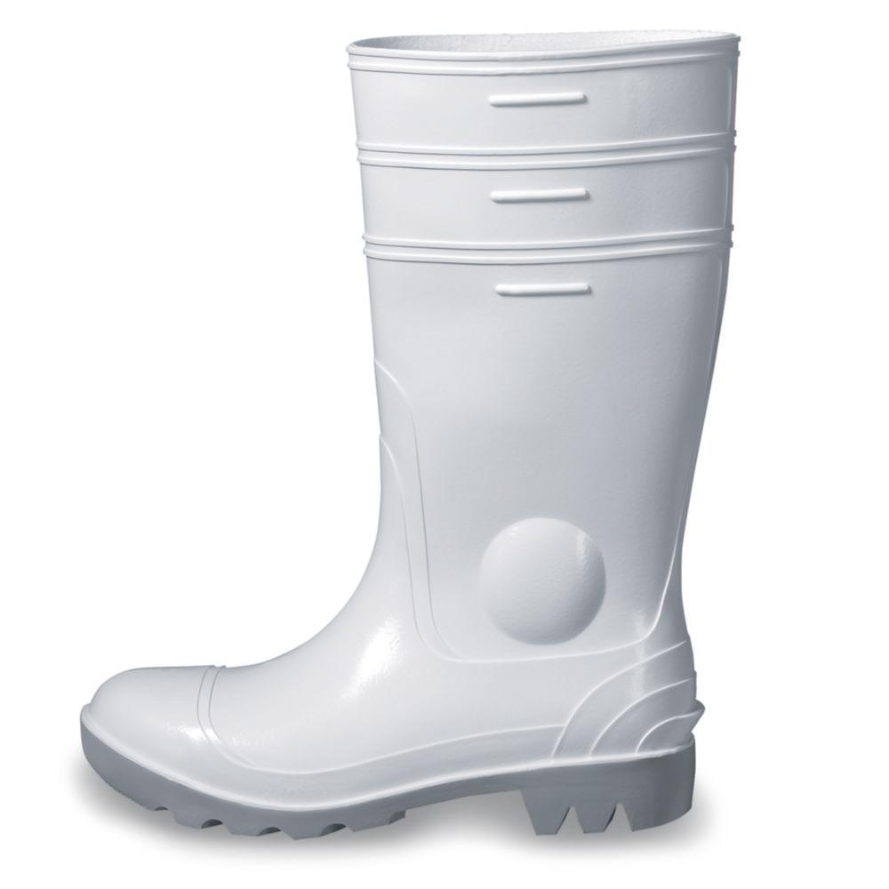 Uvex Polymer Safety Boot, Size 39, Type 9476/6, S5 SRC, PVC Sole, White, Pair

