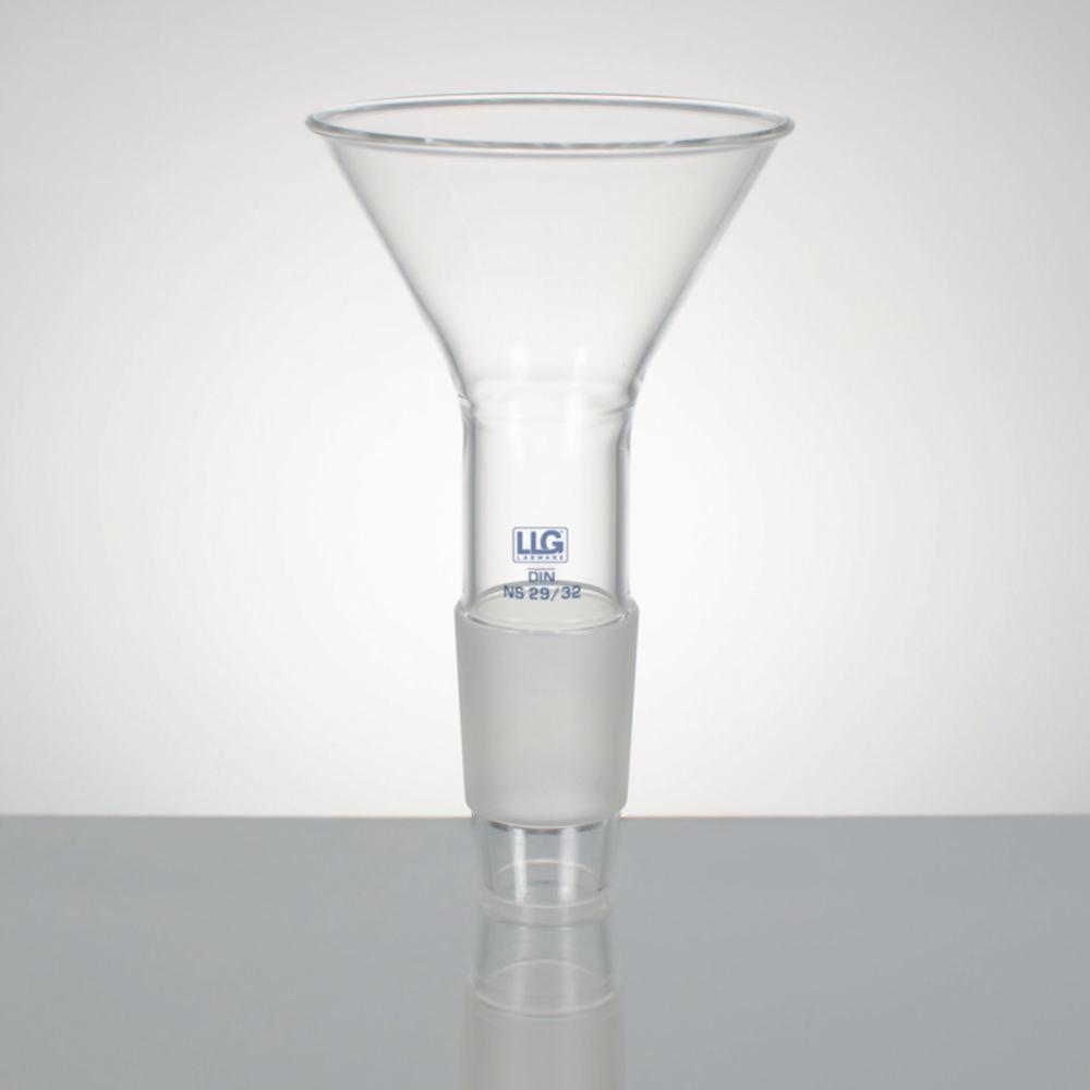 LLG Powder Funnel Ø 100 mm NS 24/29 Boro 3.3, Pack of 2