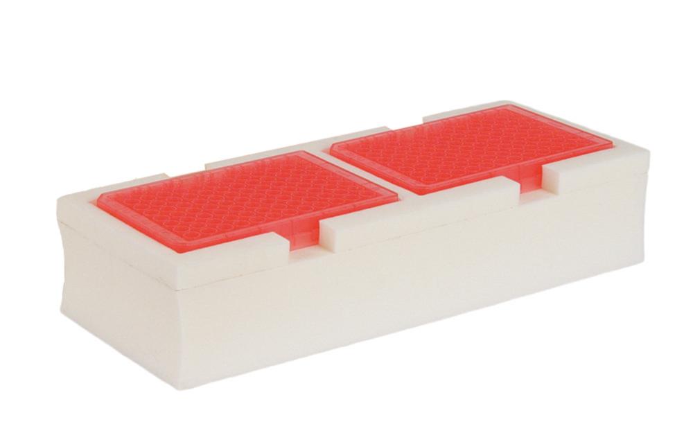Scientific Microplate Foam Insert For 2 Plates

