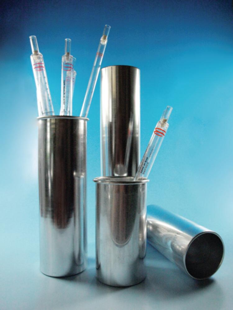 ISOLAB Variable Pipet Container, Aluminium, 145-235 mm x 60 mm Diameter
