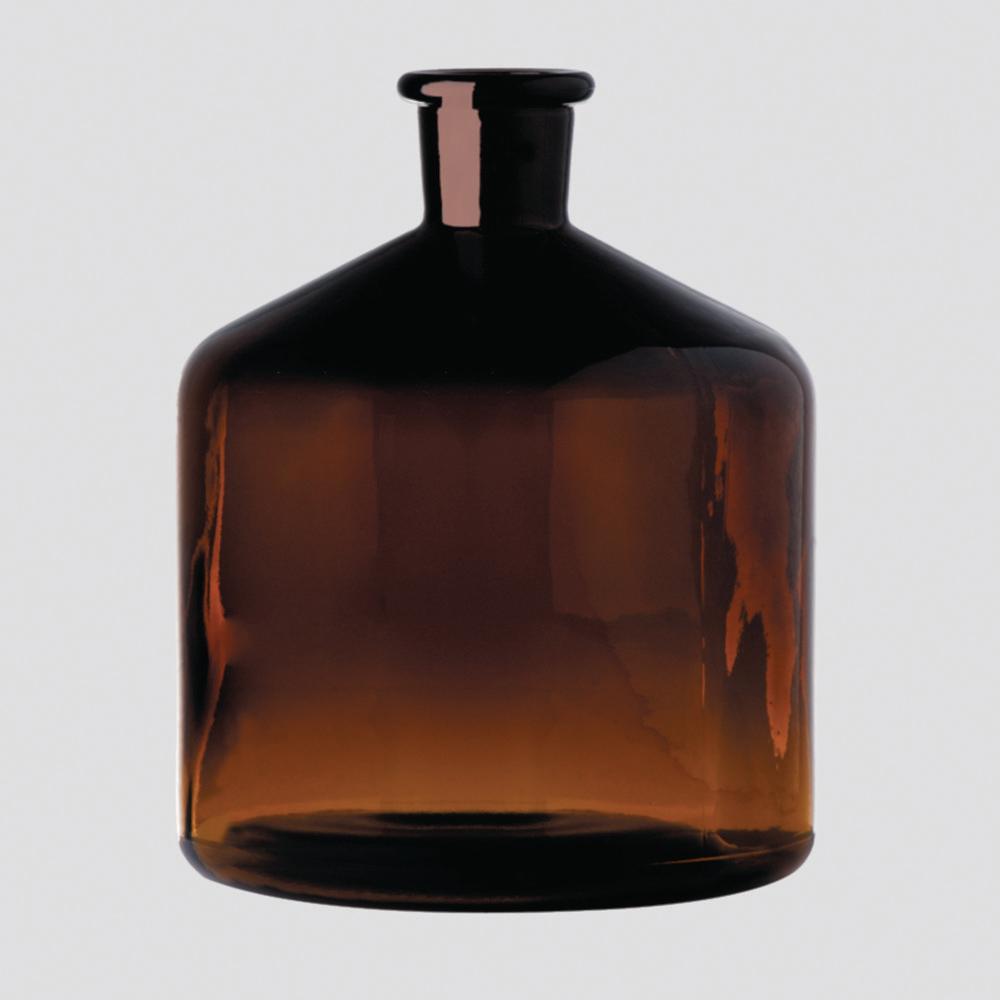 ISOLAB Burette Bottle 2000 mL, Amber Glass, Boro 3.3